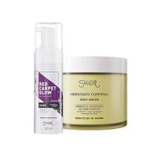 Kit Skelt Unexpected Day Red Carpet Glow Autobronzeador Mousse Dark (2 produtos) Kit Skelt Unexpected Day Red Carpet Glow Autobronzeador Mousse Dark (2 produtos)