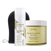 Kit Skelt Unexpected Day Red Carpet Glow Luva (3 produtos) Kit Skelt Unexpected Day Red Carpet Glow Luva (3 produtos)