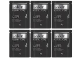 Kit +Skin - 6 Sache Mascara Facial 8g - Escolha o Tipo