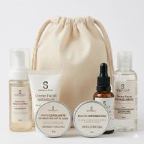 Kit Skin Care Completo De Limpeza Facial Clareador Kit Skin Care Completo De Limpeza Facial Clareador