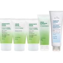 Kit Skin Care Completo Esfoliante Clareador Noturno e Diurno