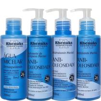 Kit Skin Care Facil anti-Oleosidade Rhenuks 4 unidades