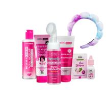 Kit Skin Care Infantil Com Rosa Mosqueta Mousse Micelar Kit Skin Care Infantil Com Rosa Mosqueta Mousse Micelar