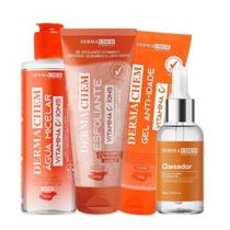 Kit Skin Care para Peles Mistas e com Melasma com Vitamina C Dermachem Kit Skin Care para Peles Mistas e com Melasma com Vitamina C Dermachem