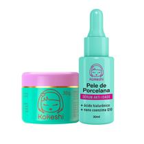 Kit Skin Care Pele de Porcelana Kokeshi e Sérum Antiidade