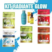 Kit Skin Care Radiante Glow: Sérum Vitamina C Toque Especial + Sabonete Facial Micelar Di Grezzo + 5 Face Masks
