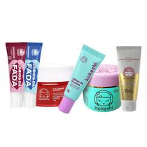 Kit Skin Care Renovadores Colágeno Lábios de fada Kokeshi