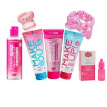 Kit Skin Care Rosa Mosqueta Para Crianças Limpeza Hidratação - Dermachem