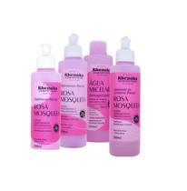 Kit Skin Care Tratamento Facial Rosa Mosqueta 4Itens Rhenuks