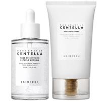 Kit Skin1004 Madagascar Centella: Ampola de Cápsula Iluminadora 100ml e Creme Facial 75ml Kit Skin1004 Madagascar Centella: Ampola de Cápsula Iluminadora 100ml e Creme Facial 75ml