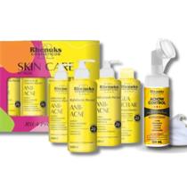 KIT Skincare Anti Acne Rhenuks, Mousse Micelar Limpeza Facial Acnow Control Rhenuks 150ml KIT Skincare Anti Acne Rhenuks, Mousse Micelar Limpeza Facial Acnow Control Rhenuks 150ml