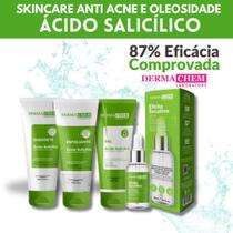 Kit Skincare Anti Oleosidade e Acne Sérum Secativo Dermachem
