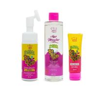 Kit Skincare Babasoul - Mousse Micelar, Sabonete Líquido Facial e Água Micelar Cheirinho de Chiclete Kit Skincare Babasoul - Mousse Micelar, Sabonete Líquido Facial e Água Micelar Cheirinho de Chiclete