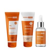 Kit Skincare Clareador Facial Melasma Vitamina C Dermachem