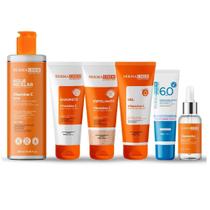Kit Skincare Completo Vitamina C Melasma E Protetor Solar