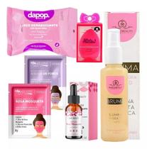 Kit Skincare Cuidado Facial Limpa Ilumina Hidrata Tonifica