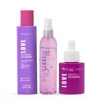 Kit Skincare de Colageno Max Love - 3 Itens