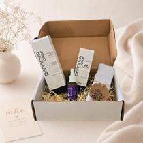 Kit Skincare Dia das Mães Pele Radiante Sérum Vitamina C, Protetor Solar FPS 60, Espuma de Limpeza Facial e BRINDE