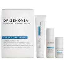 Kit Skincare Dr. Zenovia Clear Complexion Acne com peróxido de benzoíla - Dr. Zenovia Hormonal Dermatology