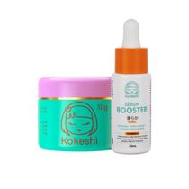 Kit Skincare Facial Kokeshi Sérum Booster e Creme Pele de Porcelana Kit Skincare Facial Kokeshi Sérum Booster e Creme Pele de Porcelana