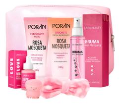 Kit Skincare Facial Rosa Mosqueta Phayllebeauty + Nécessaire