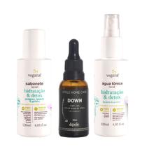 Kit Skincare Natural Sabonete, Tônico e Sérum Vitamina C