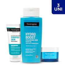 Kit Skincare Neutrogena Hydro Boost + Purified Skin