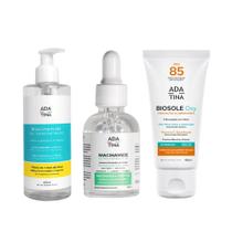 Kit Skincare Niacinamida 3 em 1: Clareia, Ilumina e Rejuvenesce Kit Skincare Niacinamida 3 em 1: Clareia, Ilumina e Rejuvenesce