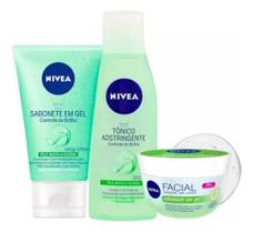Kit Skincare Nivea Rotina De Cuidado Antioleosidade Kit Skincare Nivea Rotina De Cuidado Antioleosidade