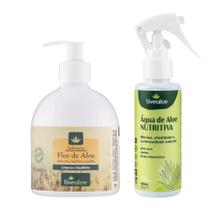 Kit Skincare Pele Madura Sabonete e Água de Aloe Nutritiva Livealoe