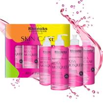 Kit Skincare Rosa Mosqueta Ultra Hidratante COMPLETO Rhenuks, 4 ITENS Kit Skincare Rosa Mosqueta Ultra Hidratante COMPLETO Rhenuks, 4 ITENS
