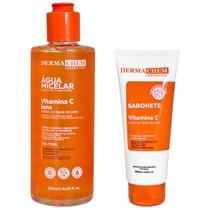 Kit Skincare Sabonete E Água Micelar Vitamina C - Dermachem