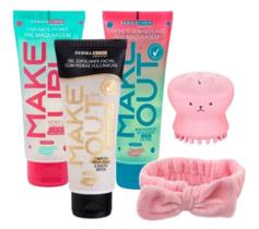 Kit Skincare Sabonete Pré Pós Esfoliante Tiara Esponja Limpeza de Pele Kit Skincare Sabonete Pré Pós Esfoliante Tiara Esponja Limpeza de Pele