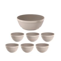 Kit Sladeira + 6 cumbuca para sobremesas OU Linha Luna