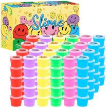 Kit Slime com 120 unidades para crianças com Crystal Slime Kit Slime com 120 unidades para crianças com Crystal Slime