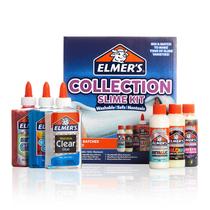 Kit Slime da coleção Elmer com líquido mágico, 6 unidades