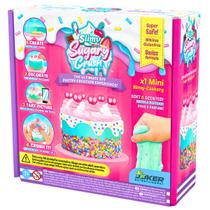 Kit Slime de Bolo Slimy Sugary Crush Mini Infantil Candide Kit Slime de Bolo Slimy Sugary Crush Mini Infantil Candide