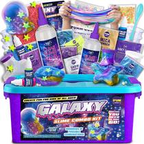 Kit Slime FunKidz Galaxy Ultimate Metallic para crianças de 8 a 10 anos