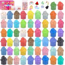 Kit Slime Kit Yaobilei Butter, pacote com 56 unidades, macio e não pegajoso e elástico