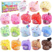 Kit Slime LAWOHO Big Butter com 18 x 60 ml de manteiga e 36 pacotes Kit Slime LAWOHO Big Butter com 18 x 60 ml de manteiga e 36 pacotes