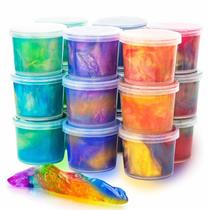 Kit Slime Mivriu Galaxy, pacote com 24 lembrancinhas de festa, para crianças de 5 a 12 anos Kit Slime Mivriu Galaxy, pacote com 24 lembrancinhas de festa, para crianças de 5 a 12 anos