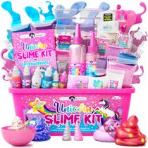 Kit Slime Original Stationery Unicorn para Meninas (10-12 anos) Kit Slime Original Stationery Unicorn para Meninas (10-12 anos)