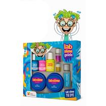 Kit Slime Tie Dye Infantil com Tintas e Glitter Cientista Infantil