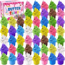 Kit Slime YOPINSAND Butter, pacote com 50 unidades para crianças com granulado Kit Slime YOPINSAND Butter, pacote com 50 unidades para crianças com granulado