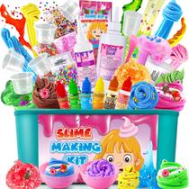 Kit Slime YOPINSAND Ice Cream DIY para meninas com acessórios Kit Slime YOPINSAND Ice Cream DIY para meninas com acessórios