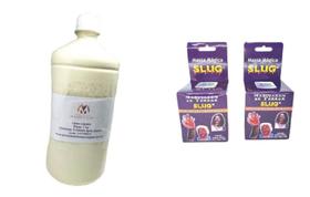 Kit Slug 2 Massas De 200 Gr Cada + Látex 2 Litros
