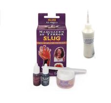 kit slug maquiagem de terror slug e látex 100 ml