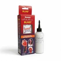 Kit Slug Maquiagem Terror Látex 100ml + Sangue falso 120ml