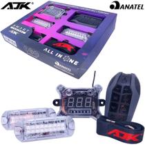 Kit Smart Control AJK Voltímetro 2 Strobos e Controle Longa Distância