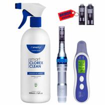 Kit Smart Derma Pen + Clorex Clean + Analyzer Smart Gr